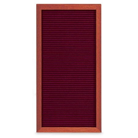 United Visual Products Sliding Door Indoor Enclosed Corkboard, 3 UV9019ACSH-BRONZE-AMETHY